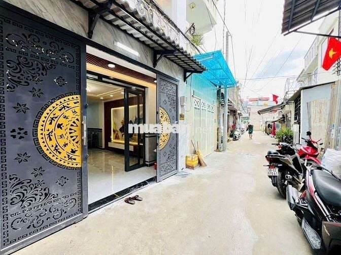 NHÀ ĐẸP - HẺM XE HƠI - DƯƠNG THỊ MƯỜI QUẬN 12