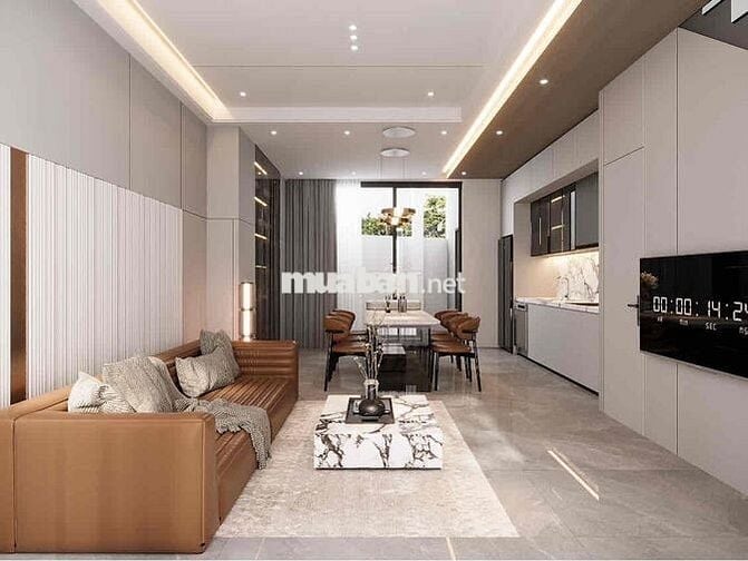 Nhà 3 tầng Full nội thất VIP, mới 100% K814 TRẦN CAO VÂN, 3 phòng ngủ