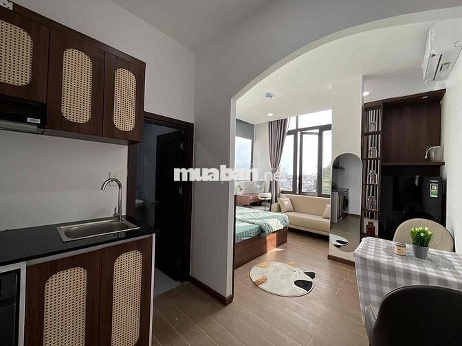 LUXURY APARTMENT ✨✨ STUDIO TÁCH BẾP FULL NỘI THẤT NHƯ HÌNH GẦN VLU,IUH