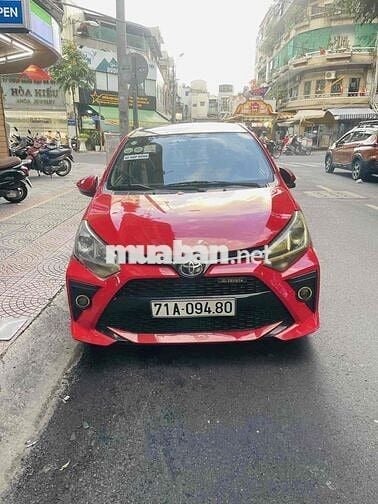 Toyota Wigo 2020 1.2 số sàn màu đỏ nguyên zin
