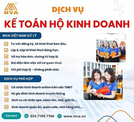 Dịch vụ kế toán cho hộ kính doanh