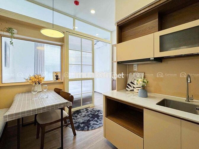 STUDIO BAN CÔNG FULL NỘI THẤT MỚI 100% MÁY GIẶT RIÊNG GẦN VIETTEL
