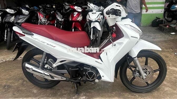 Wave i 125 thái 2019 trắng đỏ ( hỗ trợ góp )