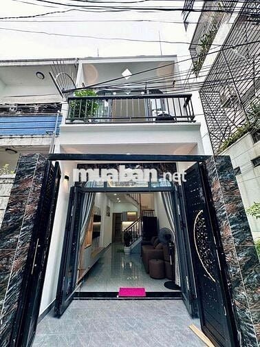 Nhà 2 mặt hẻm oto tới cửa Nguyễn văn công, P3, GV