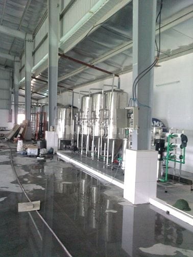 Thanh lý hệ thống sản xuất nước tinh khiết tại Hà nội