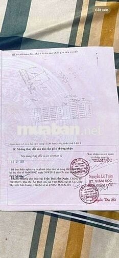 Nhà 1 trệt 1 lầu SHR.hoàn công đầy đủ