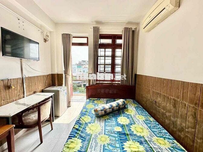 CHdV 1PN Ban Công , STu , Thoáng Mát Cuối Tháng 9 Khách Trả , 1/10 ở