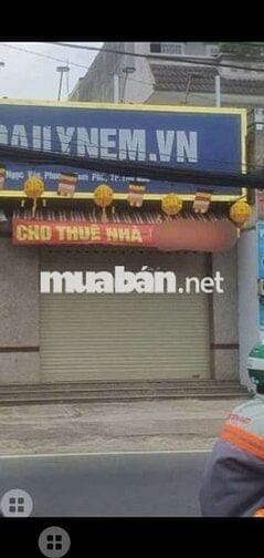 Cho thuê mặt bằng nguyên căn ,diên tích 100m2,,Tô Ngoc vân .pTamphu TĐ