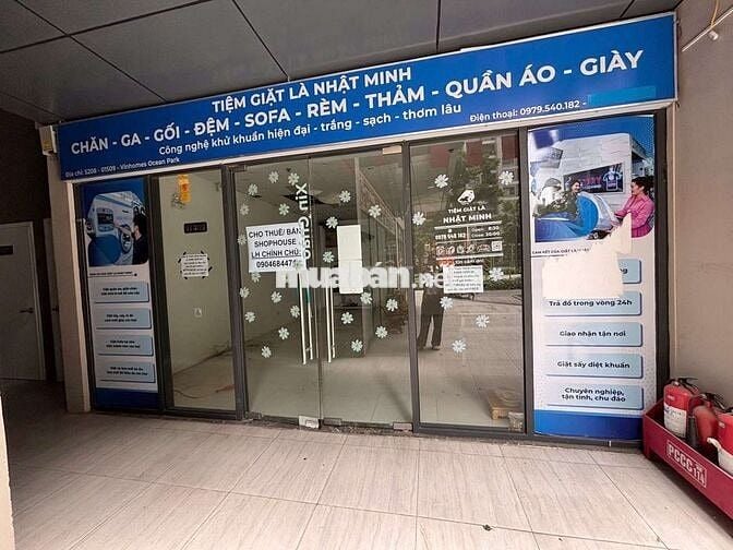 Bán căn shop chân đế vinhome OCP Gia Lâm