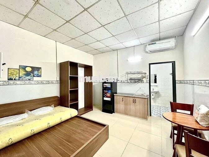 Studio full nội thất, diện tích 20m2- ngay ĐH Ngân Hàng, QL13