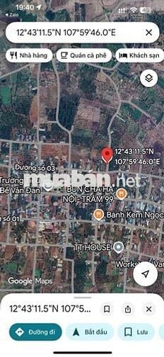 Bán đất đầu làng gần Trường-Bế Văn Đàn Thôn 8 - Cư Êbur - Phường BMT