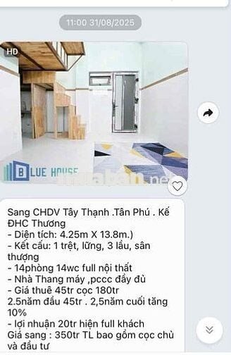 Sang CHDV Tây Thạnh .Tân Phú . Kế ĐHC Thương