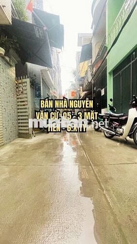 🏠 BÁN NHÀ NGUYỄN VĂN CỪ, Q5 - 3 MẶT TIỀN - 6.X TỶ.