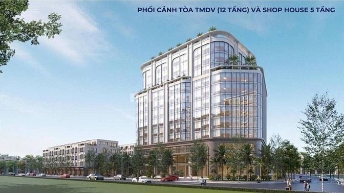 BÁN SHOPHOUSE DỰ ÁN 38 HỒ ĐẮC DI, TP HUẾ CƠ HỘI ĐẦU TƯ SINH LỜI CAO