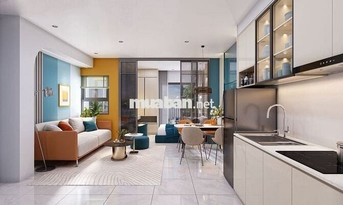 Bán Căn Hộ 1PN 40m2, Chất Lượng Bàn Giao Cực Kỳ Cao Cấp