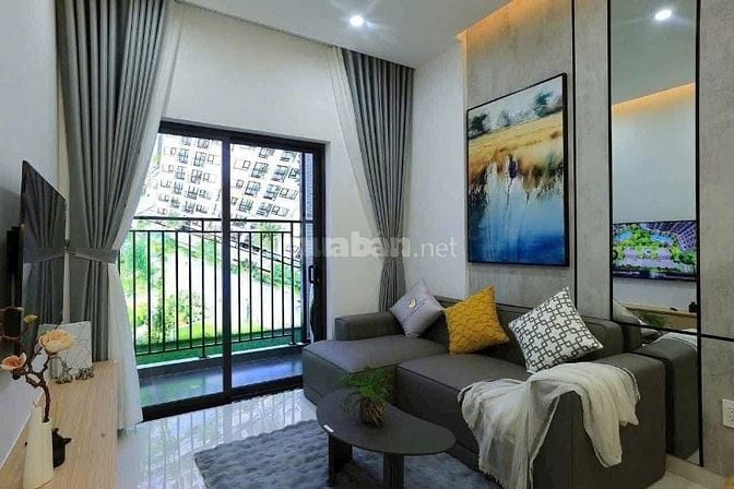 CĂN HIẾM: 2PN –2WC CĂN GÓC VIEW SÔNG SÀI GÒN,60M2 + NỘI THẤT HIỆN ĐẠI 