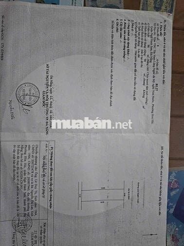 Chính chủ bán lô đất đường 7.5m TĐC Tây Nam Làng Nghề,song song Võ Chí