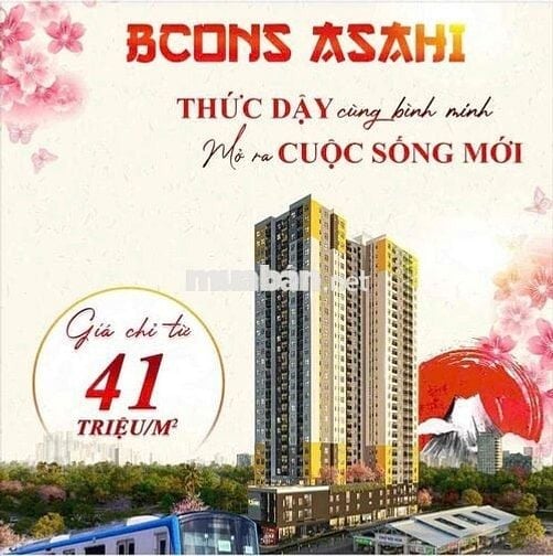 MỞ BÁN GIAI ĐOẠN ĐẦU DỰ ÁN BCONS ASAHI GIÁ GỐC CHỦ ĐẦU TƯ