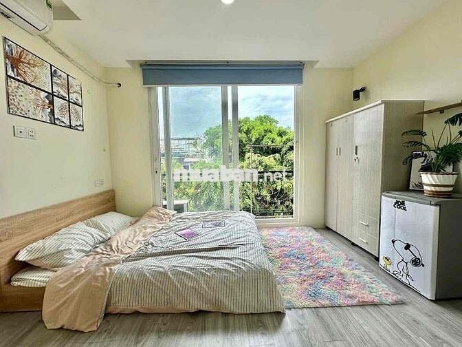 PHÒNG TRỌ FULL NỘI THẤT CÓ THANG MÁY GẦN CÔNG VIÊN LÀNG HOA
