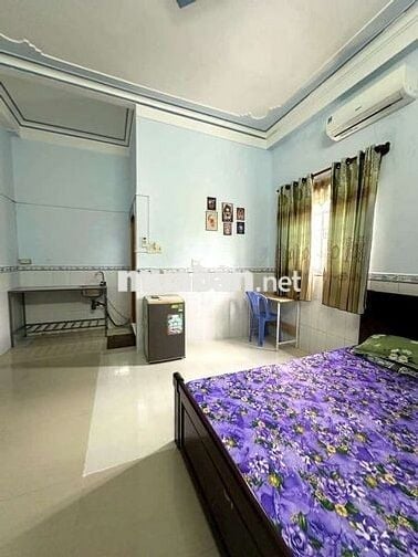 CHO THUÊ PHÒNG TRỌ D5-58 LÊ NHỰT TẢO KDC 586 GẦN CHỢ FULL NỘI THẤT