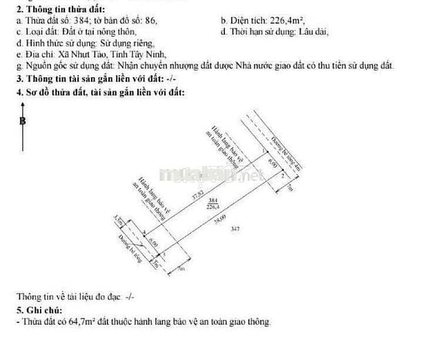 Hàng Vip, 226m2 đất thổ xây trọ KCN An Nhựt Tân, chỉ 1.1 tỷ