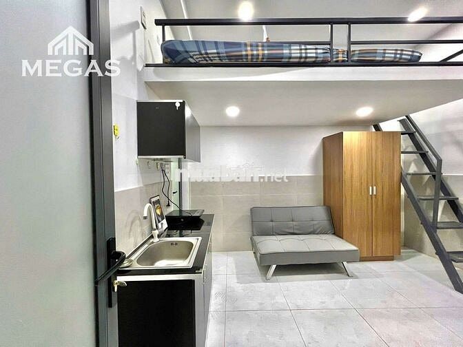 PHÒNG DUPLEX FULL NỘI THẤT NGAY CVPM QUANG TRUNG,ĐẠI HỌC FPT