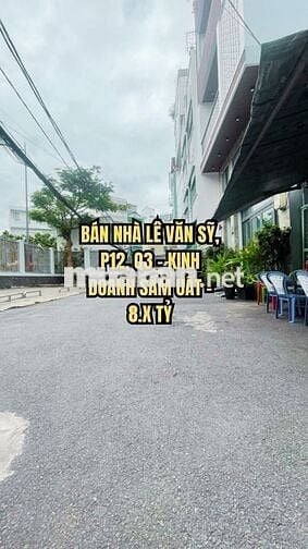 🏠 BÁN NHÀ LÊ VĂN SỸ, P12, Q3 - KINH DOANH SẦM UẤT - 8.X TỶ.