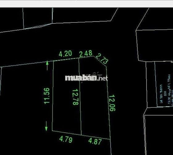 Cần bán gấp giảm nhanh 200tr lô đất thổ cư sau lưng BV Hóc Môn