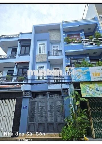 HẠ GIÁ BÁN GẤP NHÀ MẶT TIỀN 4 TẦNG, 60M2 CHỢ HẠNH THÔNG TÂY, GÒ VẤP.