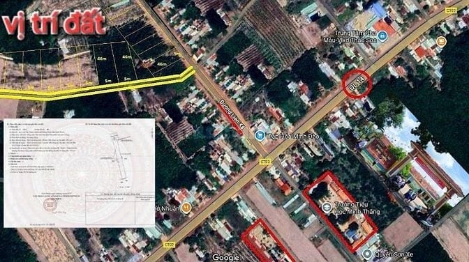 Đất mặt tiền đường QL14, thổ cư giá chỉ 200tr