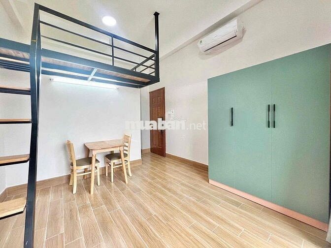 Căn hộ dịch vụ tách bếp siêu rộng ngay Trung tâm Bình Thạnh