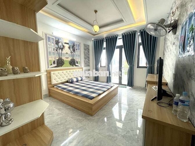 HẺM XE HƠI - 5 TẦNG BTCT - NHÀ MỚI TẶNG FULL NỘI THẤT🌺🌺