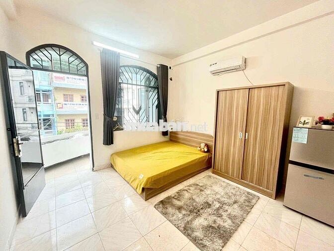 Căn Hộ Stu Diện Tích 40M2 Ban Công Full Nội Thất Ngay Chợ Bà Chiểu
