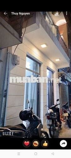 Nhà 1 trệt+ gác lửng dien tích sử dụng 25m2