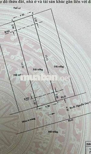 Đất 80m² (4.2x19) hẻm 745 Quang Trung P.12 Gò Vấp – Chỉ 5.3 Tỷ