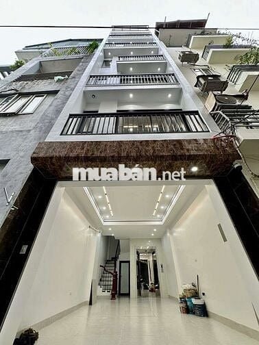 “Nhà phố Bồ Đề 42m², 7 tầng thang máy, gara ô tô, full nội thất”