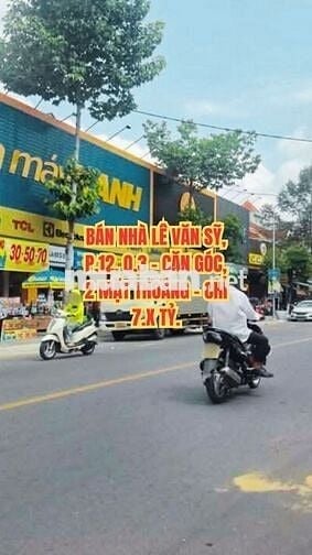 🔥 BÁN NHÀ LÊ VĂN SỸ, P.12, Q.3 - CĂN GÓC, 2 MẶT THOÁNG - CHỈ 7.X TỶ.