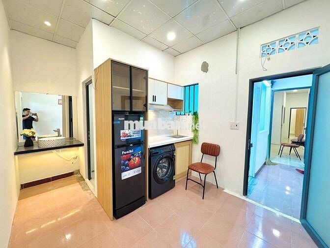 CĂN HỘ 2PN PHAN VĂN TRỊ MÁY GIẶT RIÊNG TÁCH BẾP ĐẦY ĐỦ TIỆN NGHI