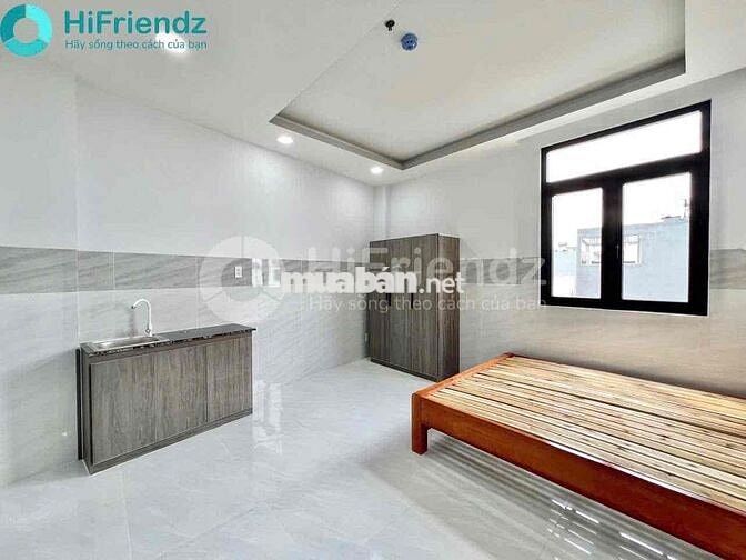 Căn hộ mini 25 m² cửa sổ trời tiện nghi sạch sẽ tại Quận 12