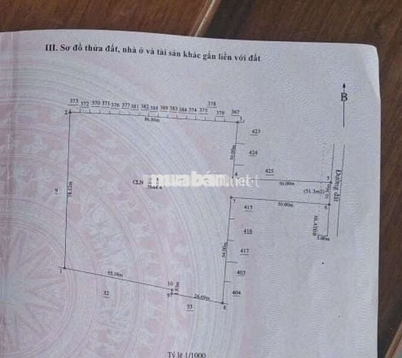 Cần bán 7644m2 đất SKC tại Uyên Hưng Tân Uyên Bình Dương