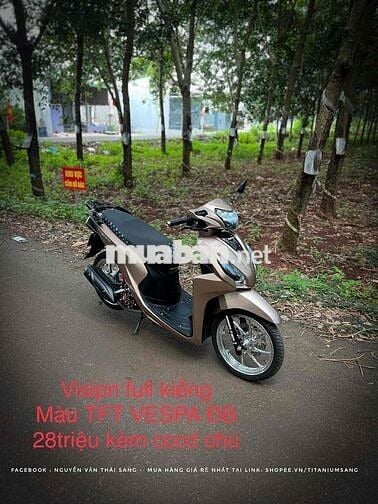 vision màu tft vespa full kiểng