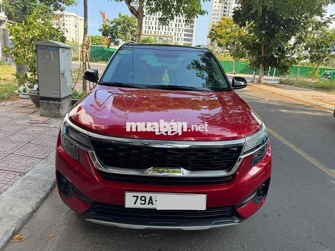 Kia Seltos 2021 mẫu mới Luxury 1.4 AT - 31100 km