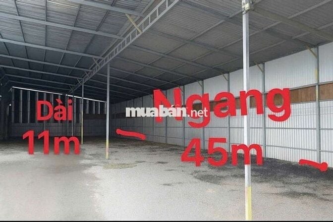 Cho thuê kho, mặt bằng đs8 p HBP 500m 35tr/tháng