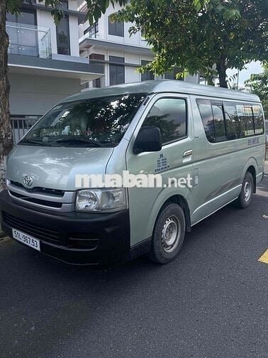 Toyota Hiace 2007 dầu- tải van 6n/850kg