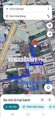 đất full thổ. không tranh chấp. 75,6m2 Long An cũ