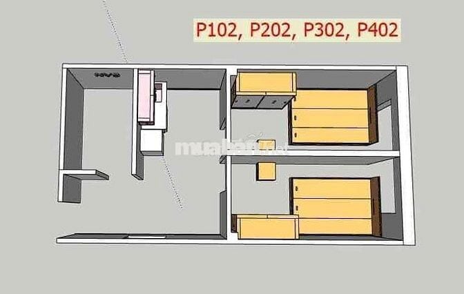 Cho Thuê 2Pn Ngay Sân Vận Động Phú Thọ_70m2 Đang setup📍Yên Tĩnh