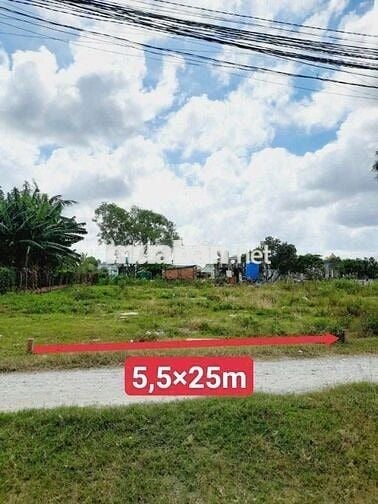 Đất 5,5 x 25 (137m2 Full thổ) hẻm ôtô thông, gần PCC Nguyễn Văn Lỗng