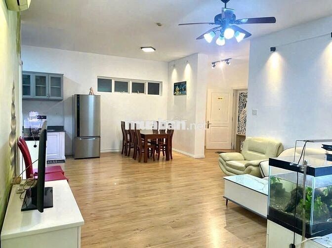Chung cư Đinh Tiên Hoàng, Q1: 2p ngủ, 90m2, full nội thất, 12tr/tháng