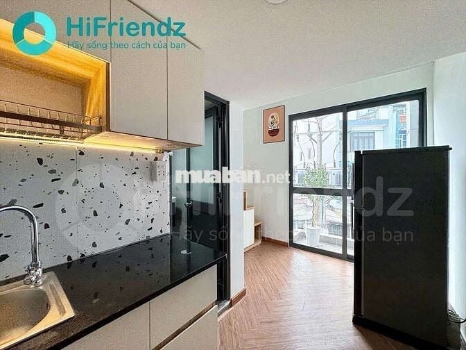 DUPLEX MỚI XÂY NGAY ĐH VĂN HIẾN - BAN CÔNG - FULL NỘI THẤT