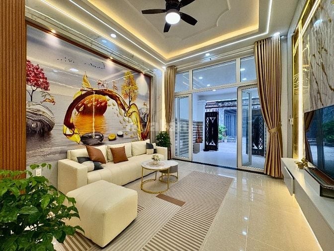 💥 HIẾM CÓ nhà mới tinh, nội thất hiện đại, hẻm xe hơi 8m, giáp Gò Vấp